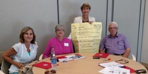 L to R: Debbie Moorehous, Kat Lyons, Sharon Hannon and Skip 